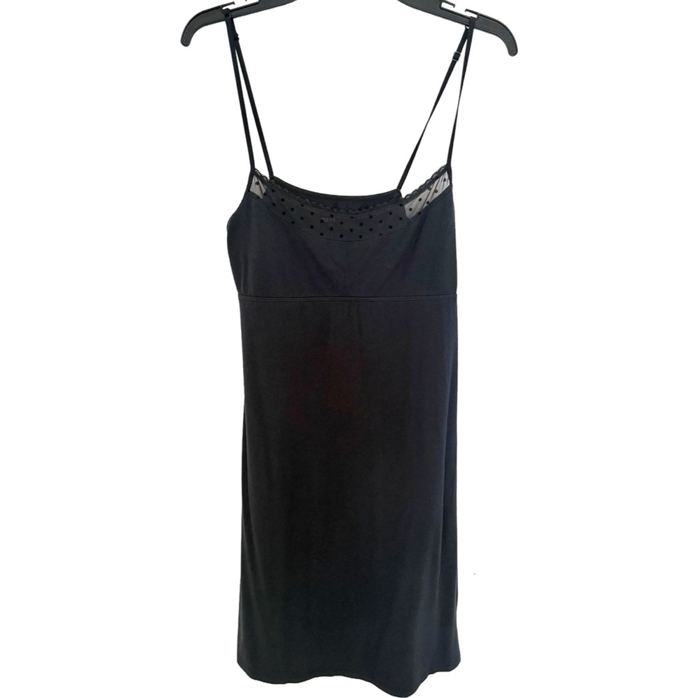 Chic Navy Camisole with Lace Detail